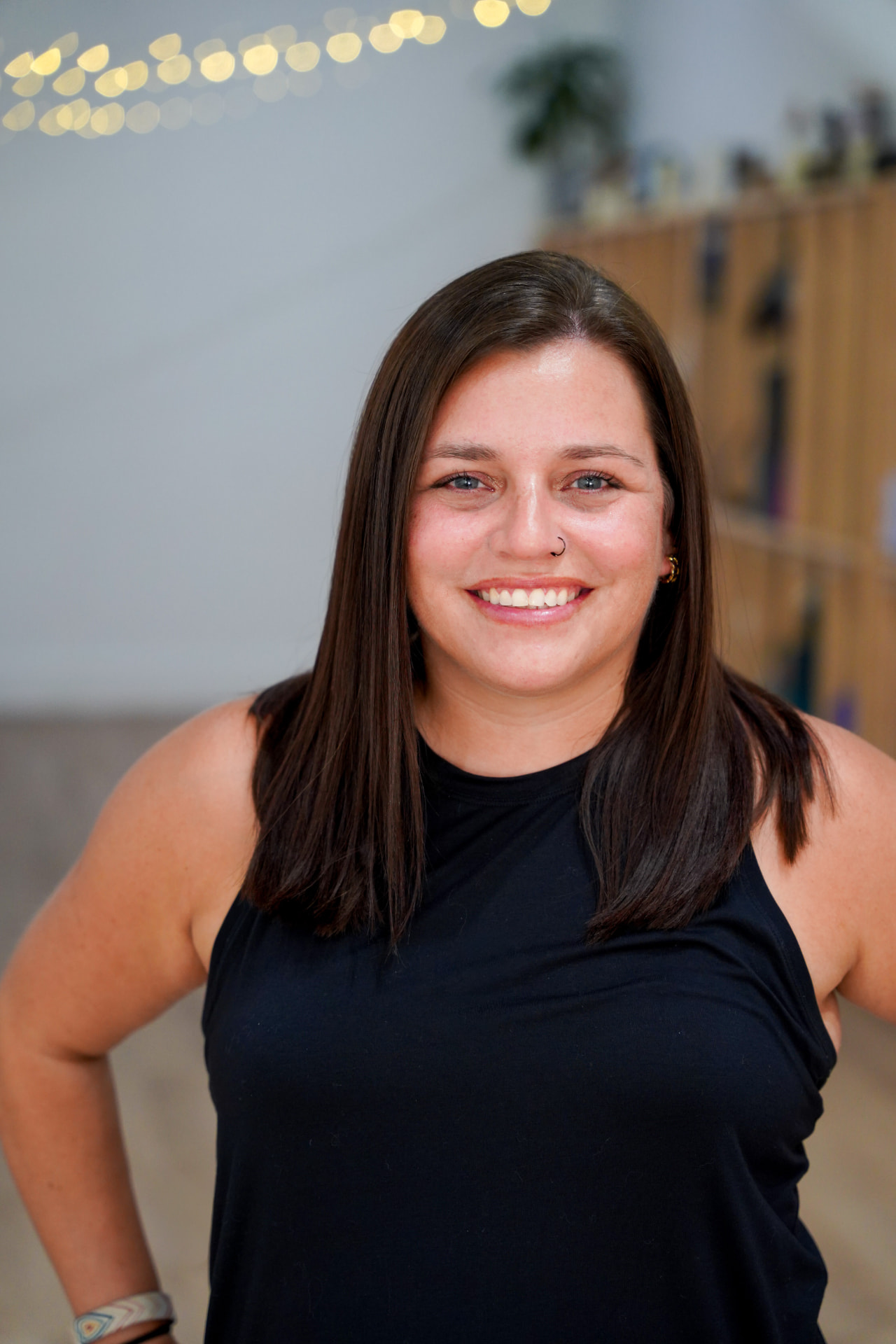 Becky, instructor at Homegrown Yoga