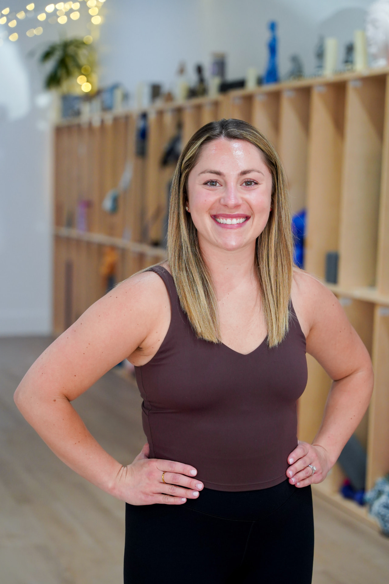 Taylor, instructor at Homegrown Yoga